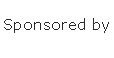 Sponsored by